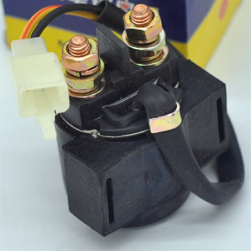 摩托车12V启动继电器CG125/150马达继电器GY6踏板车弯梁车通用型