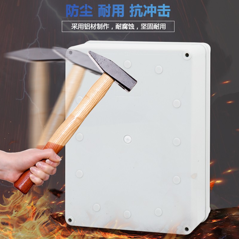 按钮盒 户外监控电源箱 塑料配电箱 接线盒 过线盒 室内外防水盒