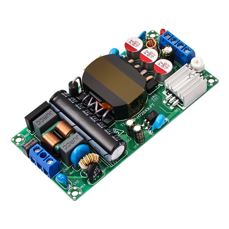 12V6A/24V3A开关电源板轻薄款工业级AC-DC隔离降压模块220V转72W