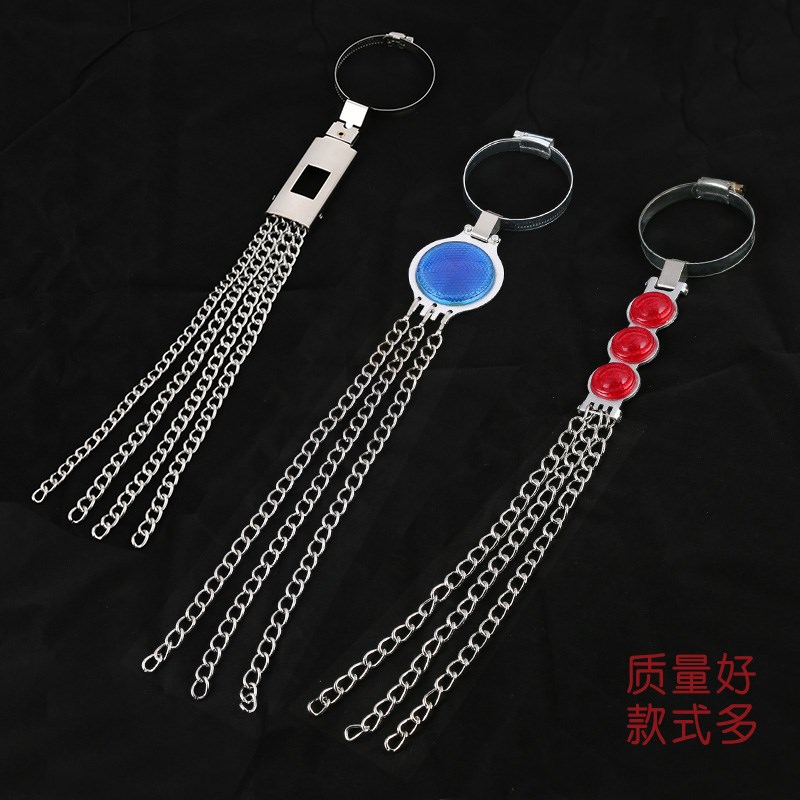 汽车去除静电尾条 汽车用金属铁链防静电条 接地链夹消除器导电带