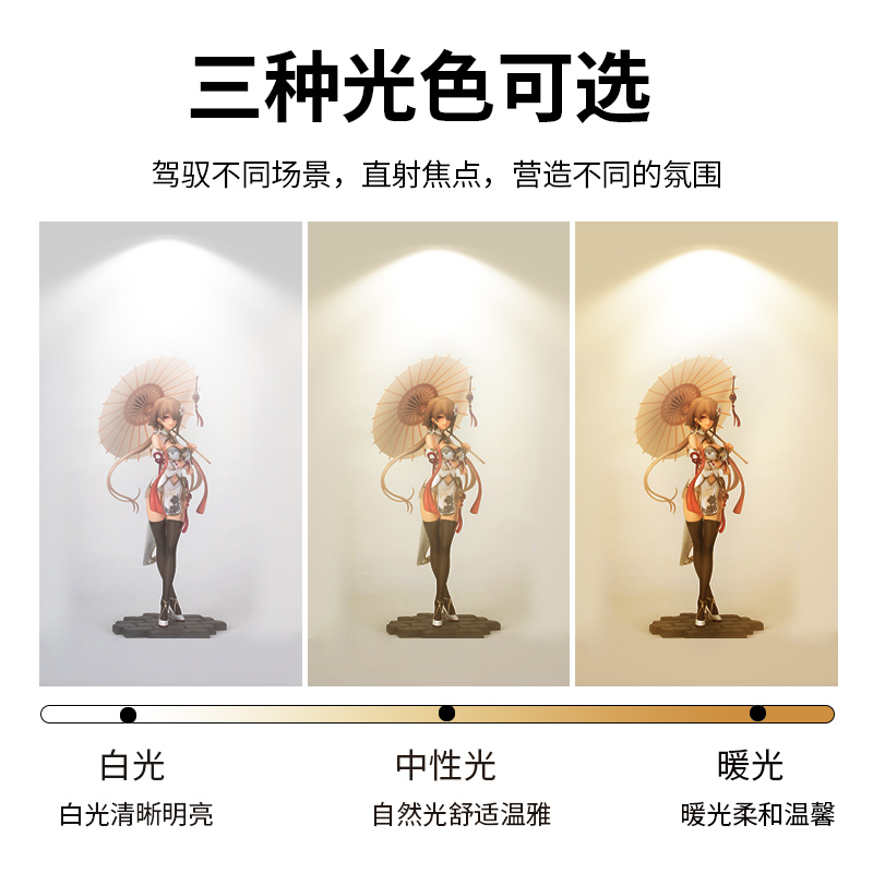 服装店射灯led轨道灯店铺商用明装家用COB超亮天花背景墙导轨式灯