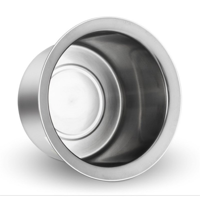 加厚不锈钢油缸油盆直型缸油鼓带盖油盆油桶调料盆厨房用品包邮