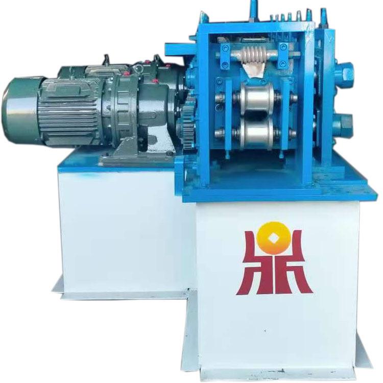 齿轮传动圆管压椭圆管设备双型号钢管压扁机圆管改拔方管设备