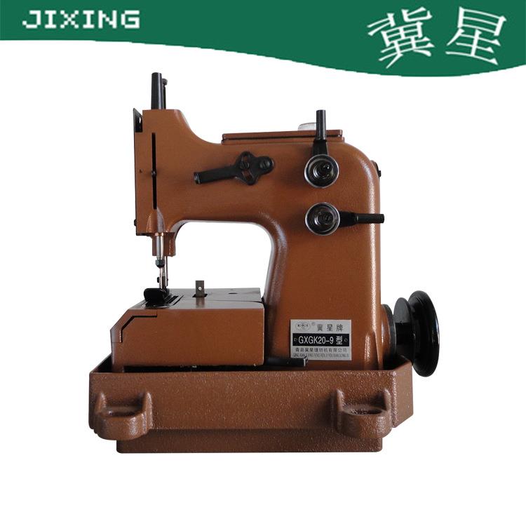 GK20-9制袋缝纫机自动加油单针双线缝包机双针四线对缝机