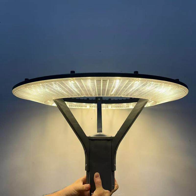 LED圆环形庭院灯压铸铝厚散热LED60瓦庭院灯头跨境贸易灯具