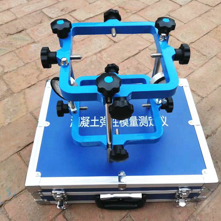 混凝土弹性模量测定仪TM-2型砼圆型方形支架试验仪