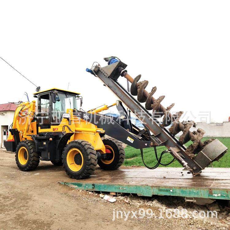 公路防撞护栏打桩机厂家供应926装载机护栏机打拔钻一体机,搬运/仓储/物流设备,其他起重搬运设备,淘宝优惠券,粉丝福利购,淘宝优惠卷