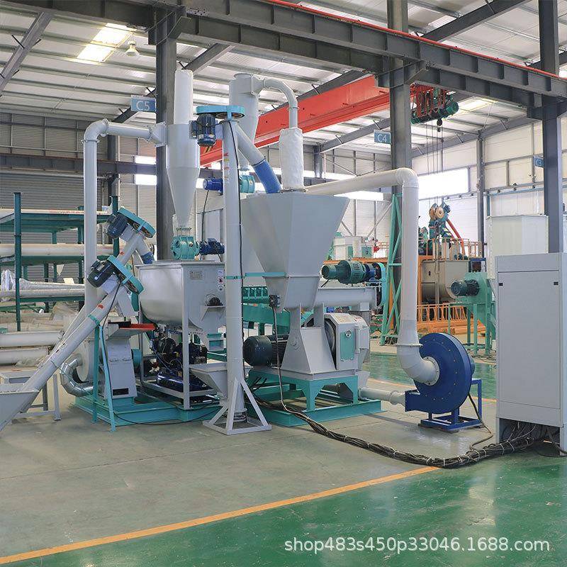 青草玉米颗粒饲料机猪鸡鱼颗粒饲料机小型家禽养殖颗粒饲料机