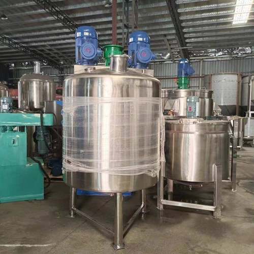 硅胶制品搅拌机电加热控温液体搅拌罐日化防爆真空搅拌机