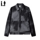 扎染翻领休闲夹克美式 i.t izzue秋冬男士 复古男生高级感痞帅外套