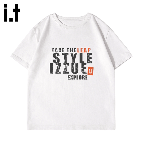 i.tizzue纯棉短袖T恤男款夏季
