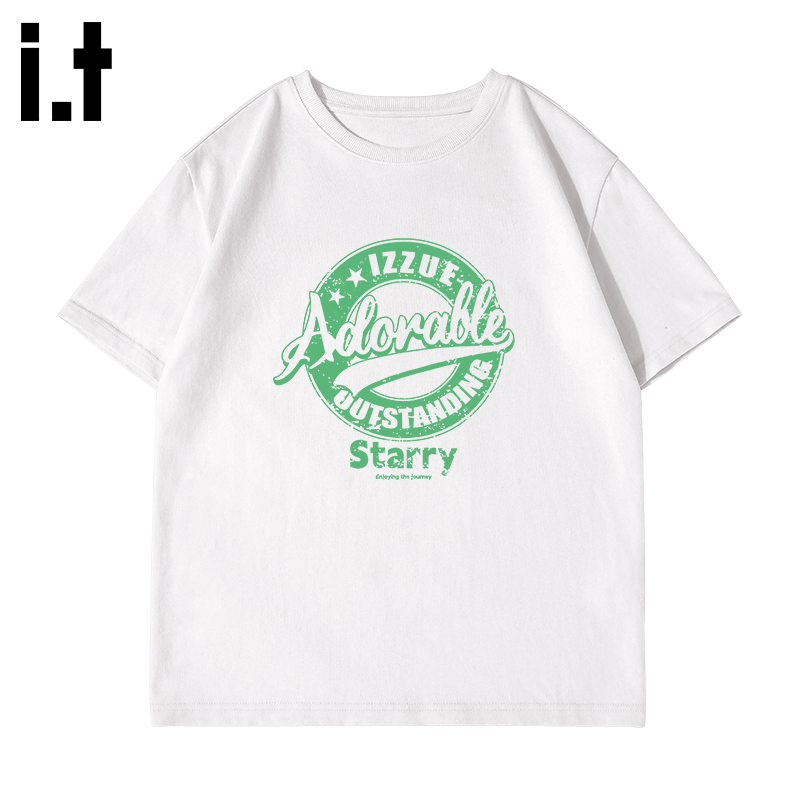 i.tizzue纯棉短袖T恤男款夏季