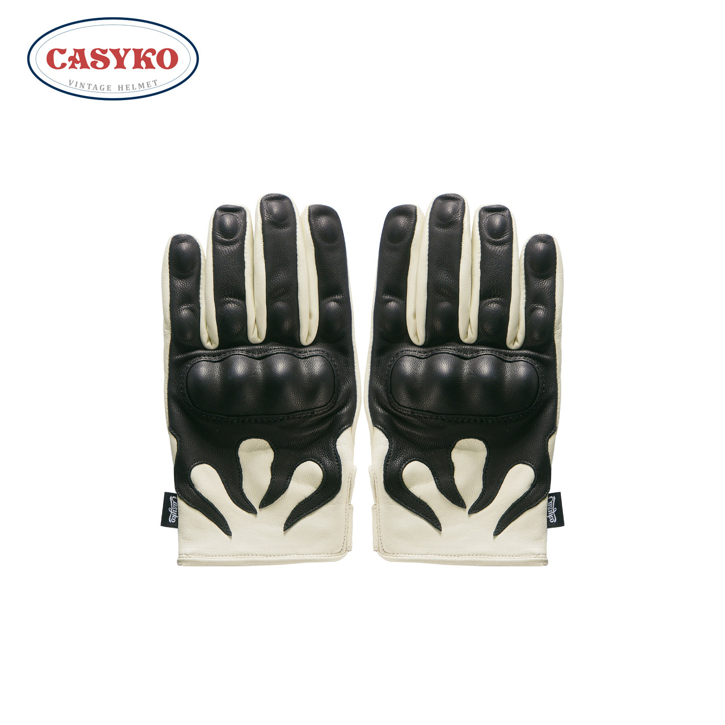 CASYKO咖士科摩托车骑行手套复古机车巡航防风防水四季羊皮可触屏