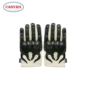 CASYKO咖士科摩托车骑行手套复古机车巡航防风防水四季 羊皮可触屏