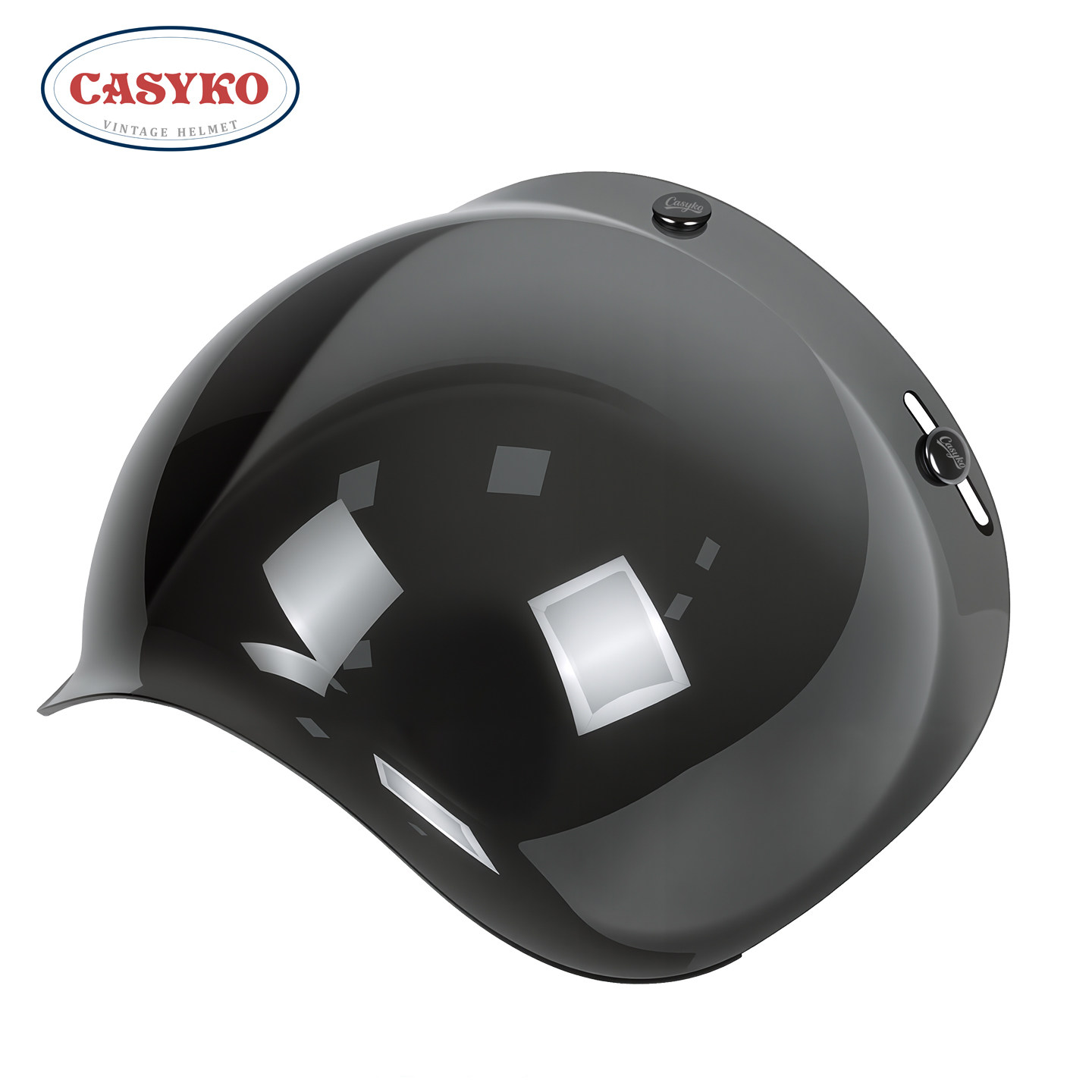 CASYKO泡泡镜摩托车巡航头盔镜片