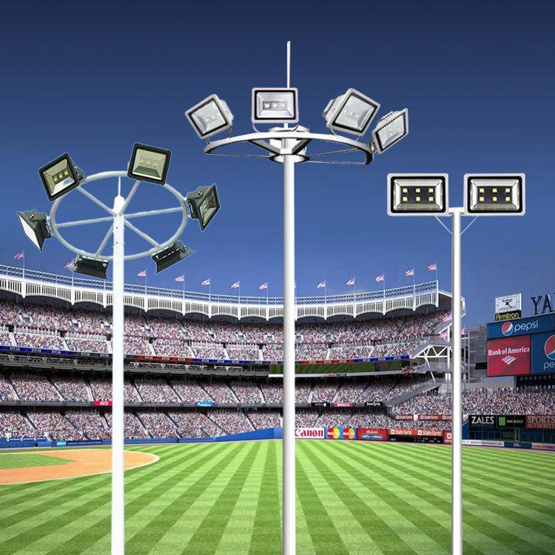 升降式高杆灯厂家米12-25高杆灯非标户外篮足球场广场景区道路