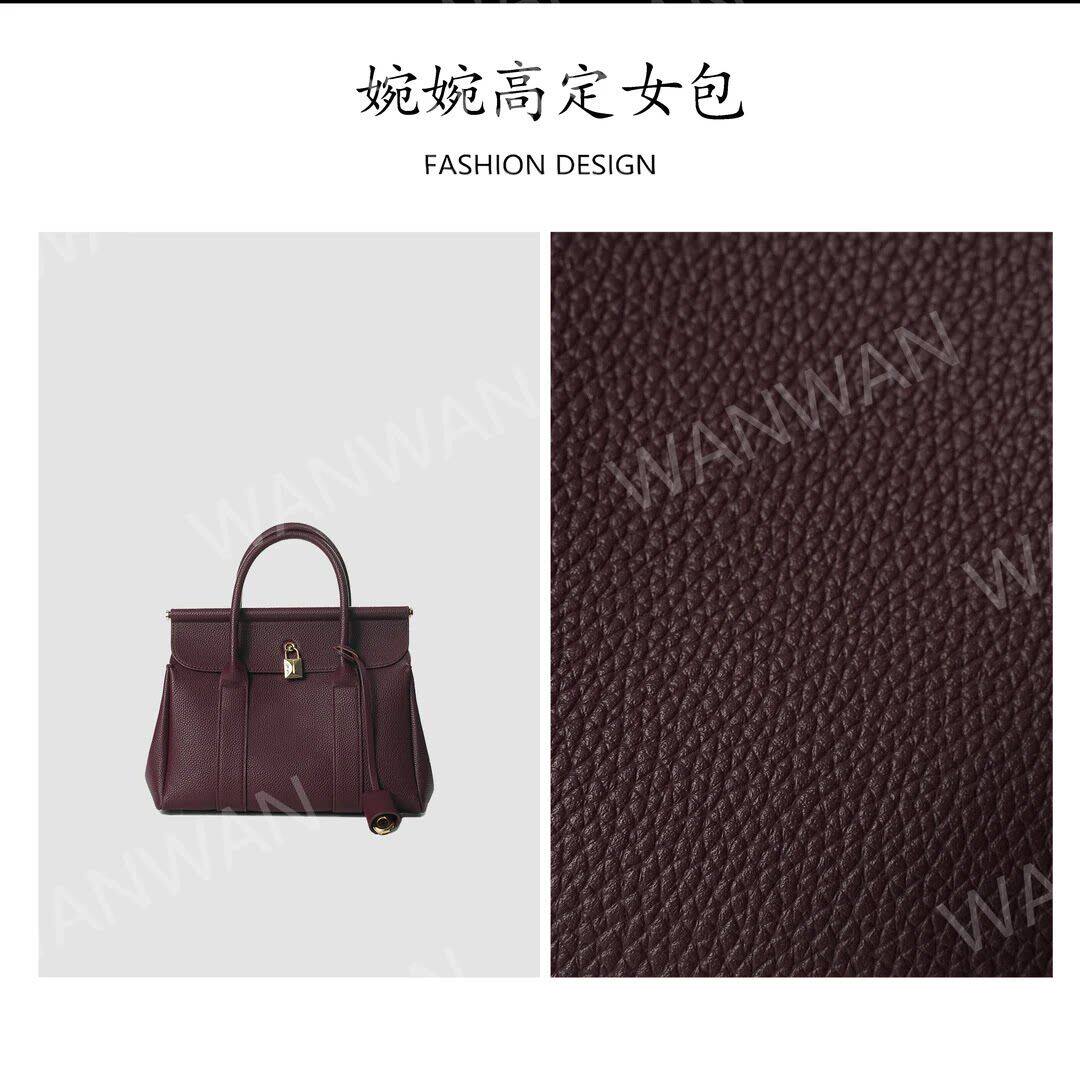 扣式轻奢风单根耐磨手提式斜挎包时尚美式慵懒风BV9577-勃良第红