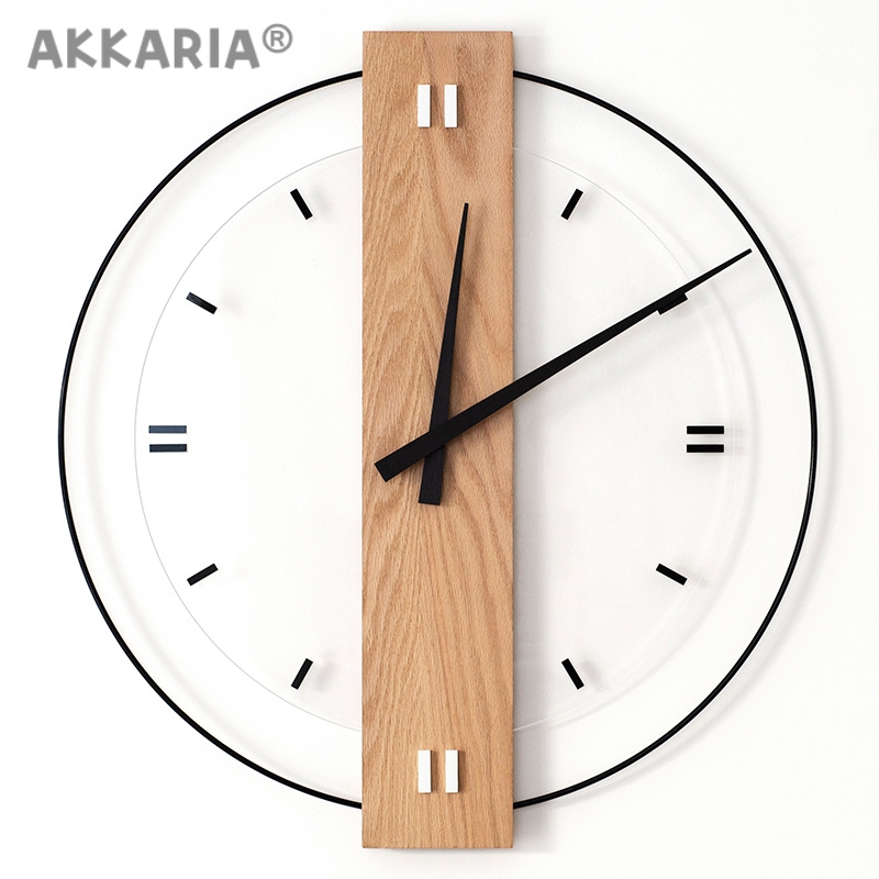 北欧挂钟客厅装饰创意个r性时钟简约现代时尚家用轻奢高级静音钟