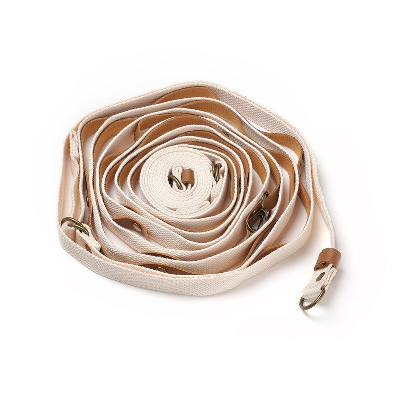 S588户外晾衣绳旅游皮质PU天幕露营野营装备织R带加长帐篷挂绳送