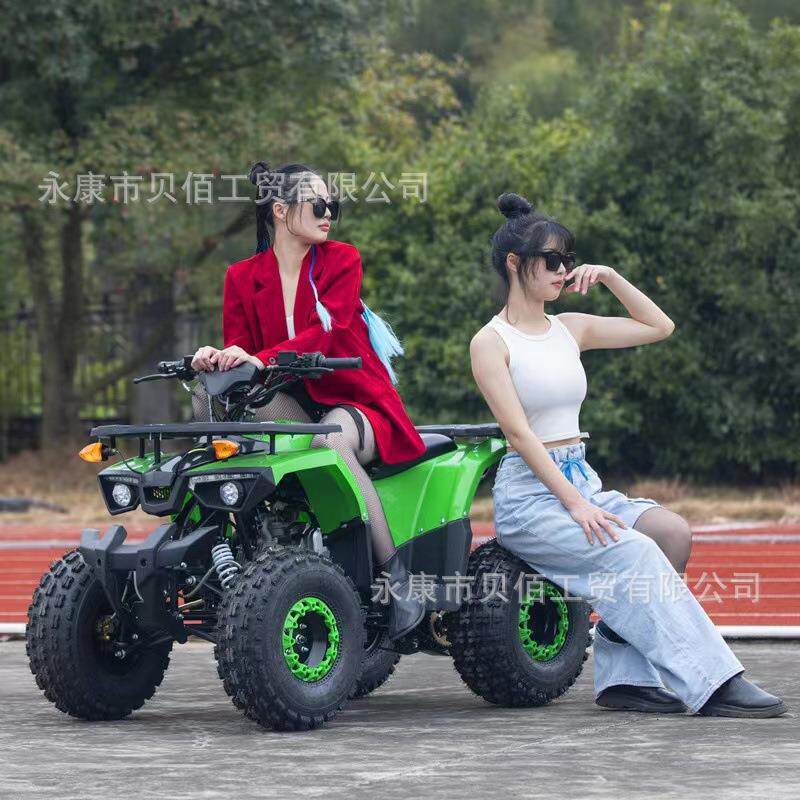 沙滩车四轮越野摩托车125cc大人汽油卡丁车ATV小战神全地形车