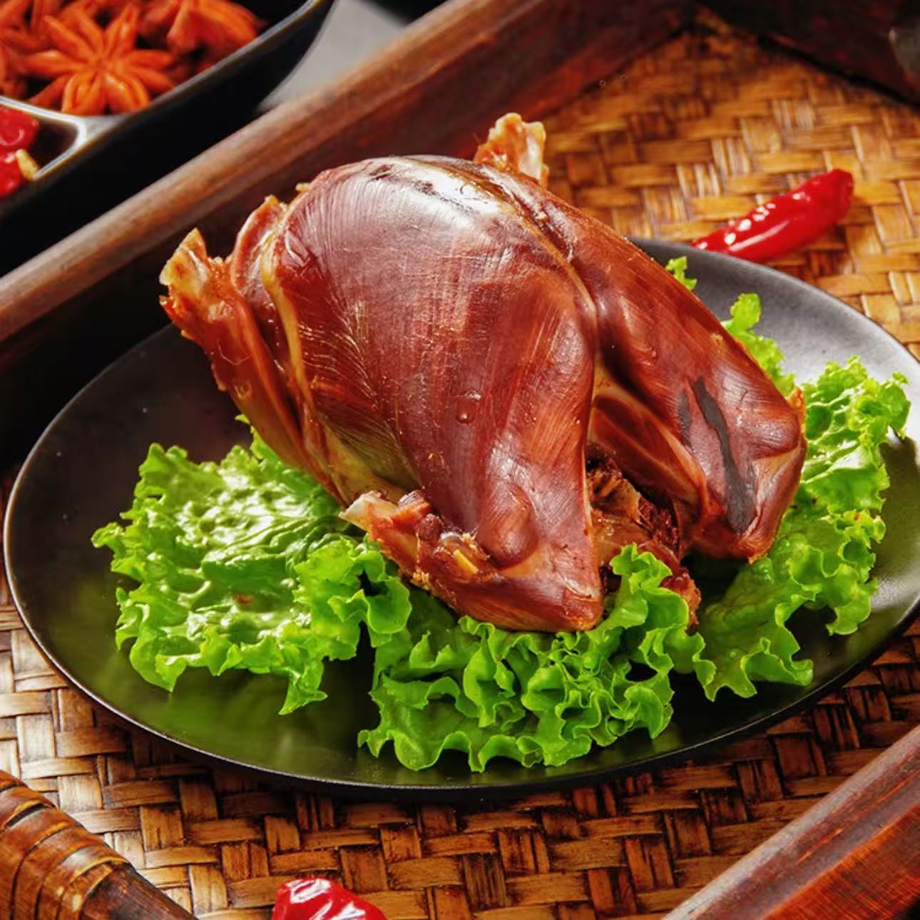 香味福炭烧鸽子短保10天现做现发真空包装熟食开袋即食现烤现发