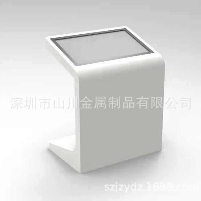 现货32寸斜面立式查询机电容一体机自助机触摸一体机外壳加 工 厂