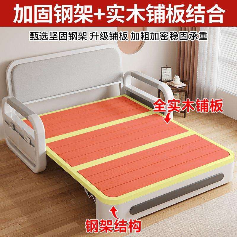 铁艺沙发折叠沙发床一体床两用小户型阳台客厅家用可拆洗铁艺沙发