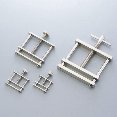 ASONE止水夹黄钢制镀镍螺栓式20mm/22mm/25mm/32mm/38mm/45mm十字