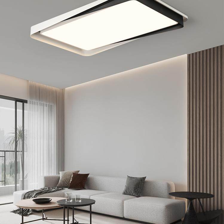 客厅灯意式极简吸顶灯卧室灯现代简约设计师创意灯具全屋组合套餐