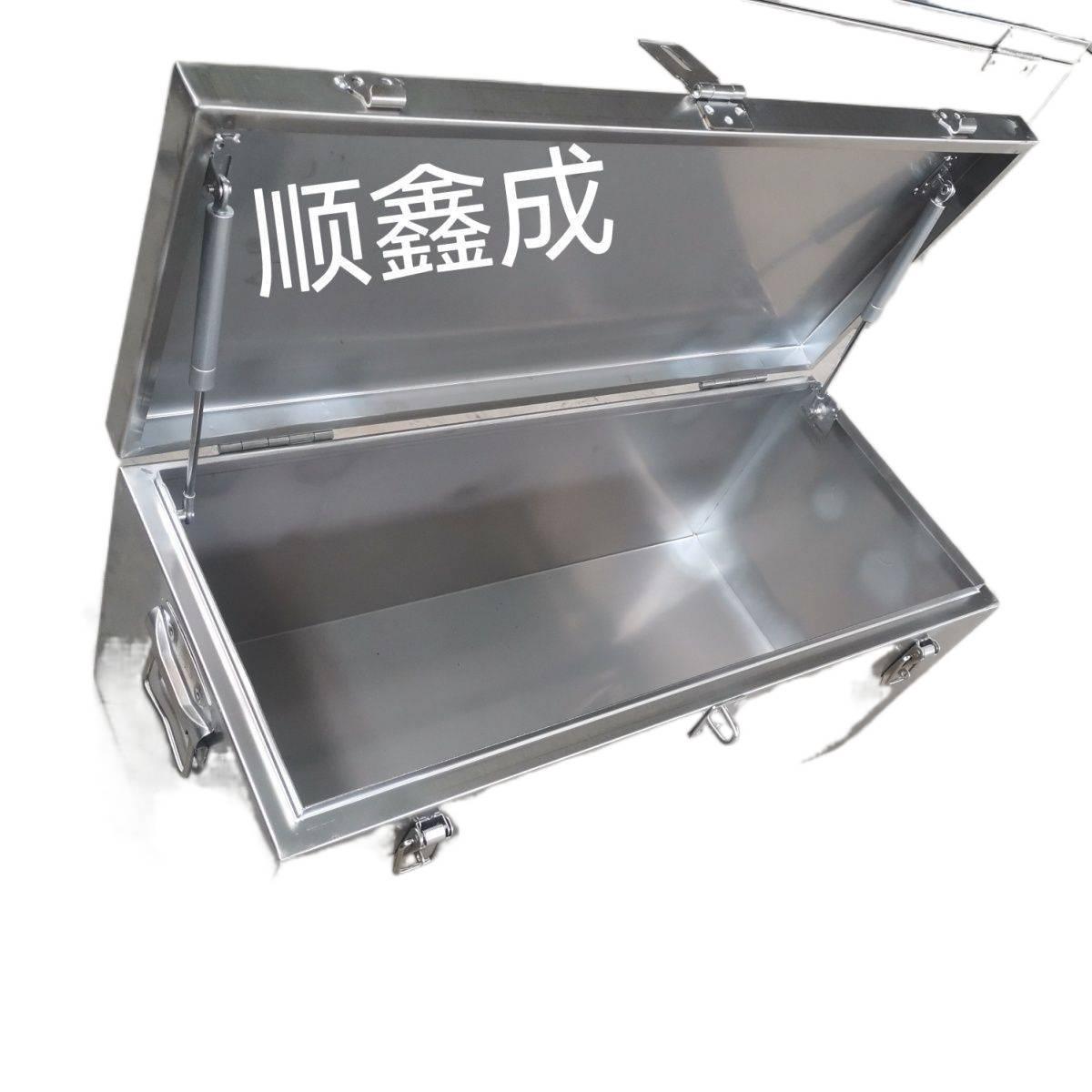 五金工具收纳箱开门防水皮卡可以做工具箱不锈钢上工程工具箱储物
