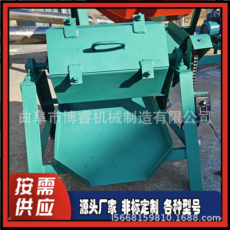 金属五金大型滚筒干磨除锈机