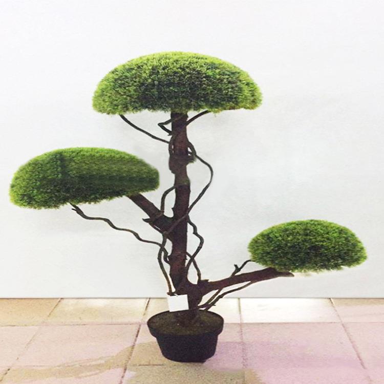 草球植物 仿真家居植物 双层仿真花假花盆栽 米兰草盆景 东莞绿茵