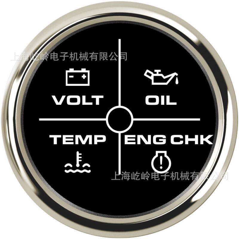 螺纹安装多功能表发动机故障/油压/电压/水温报警机械故障报警