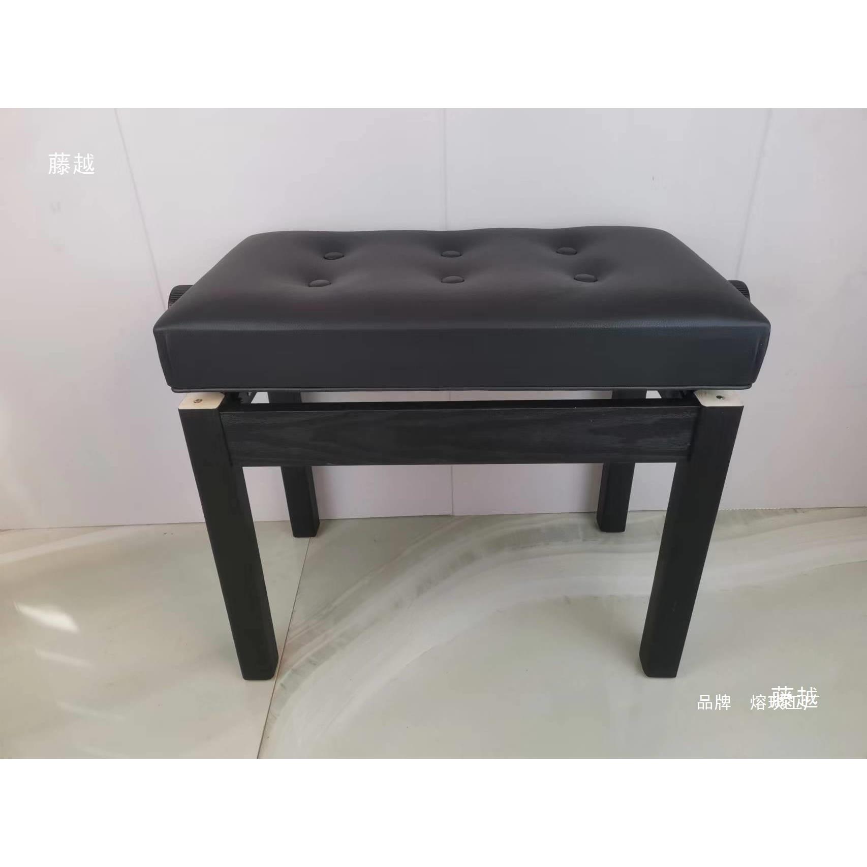 双人梳妆凳凳古筝凳实木升降钢琴凳吉他单人电电子琴凳仿古钢琴凳