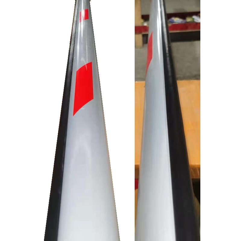 道尔道闸杆76X50停车场挡车栏杆门卫升降杆银色椭圆停车杆子包邮