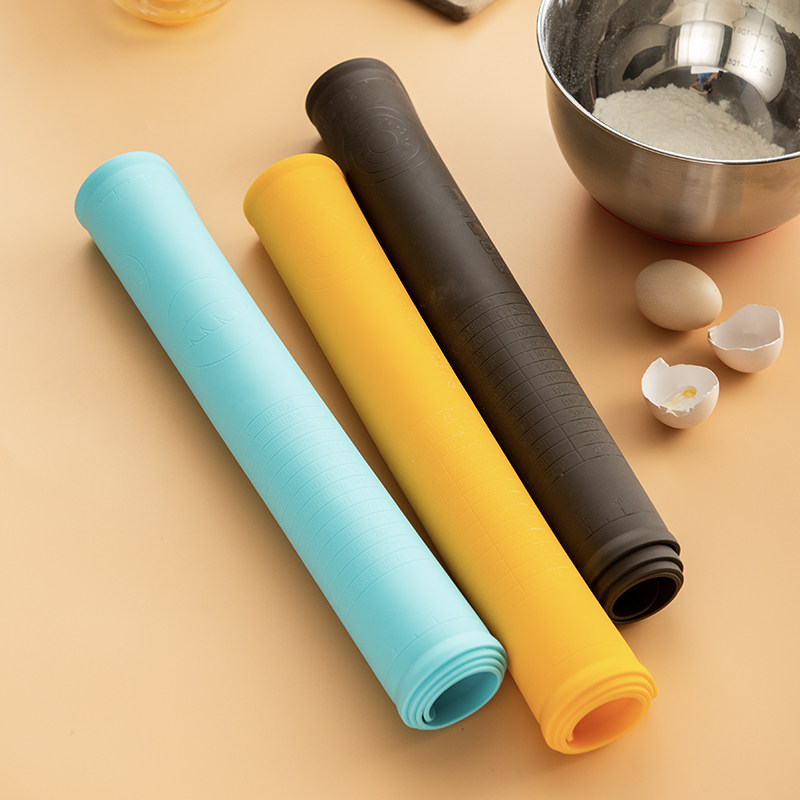 硅胶揉面垫抗菌加厚包边防溢烘焙不粘工具面垫面板家用塑料擀面垫