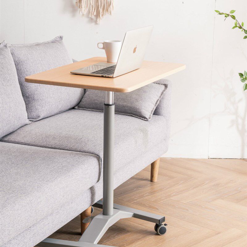 站立式办公升降调节床边笔记本电脑可移动演讲培训讲师工作台书桌