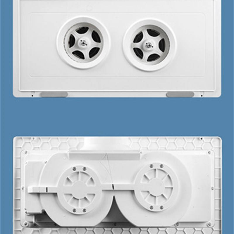 集成吊顶300x600排气扇换气扇静音双电机排风扇30x60铝扣板厨房