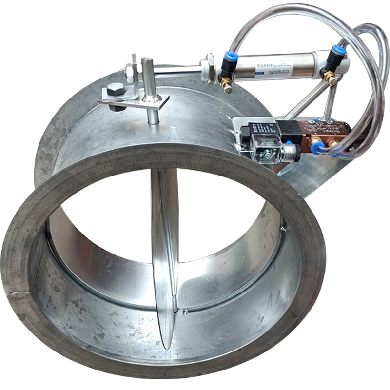 铁皮镀锌电控气动风阀通风除尘管道插板阀门碟风量调节阀节流阀空