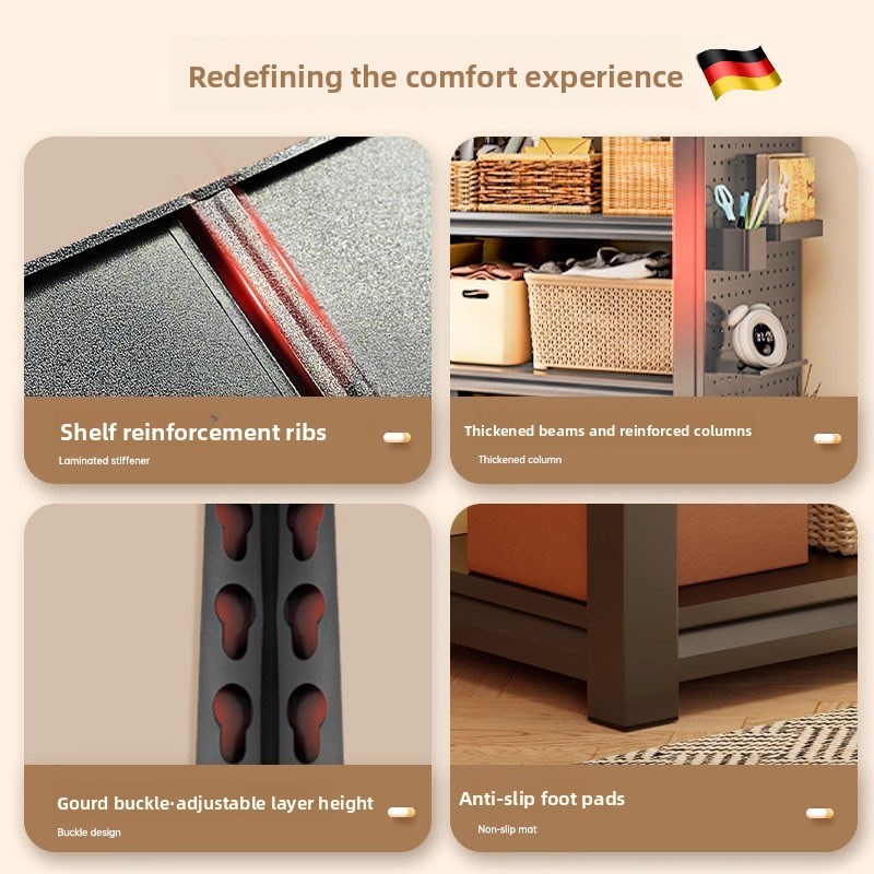 德国洗衣机架子上方置物架家用滚筒阳台收纳架钢制储物架卫生间架