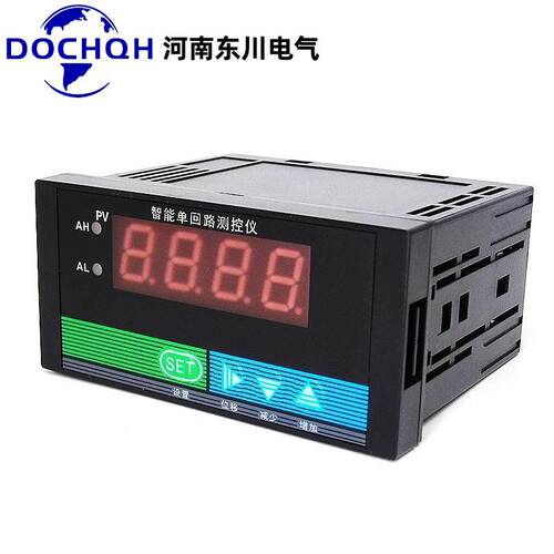 东川电气数字显示控制仪XMT604智能数显仪表96*48mm电源AC220V