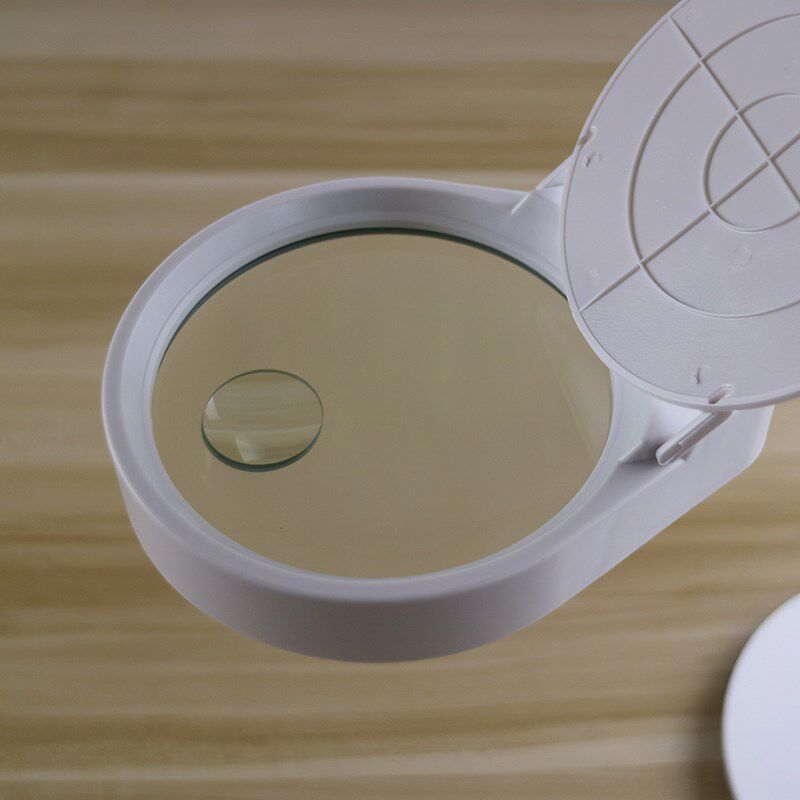 台式放大镜USB接口钟表维修鉴宝30倍老人阅读15倍LED灯台式扩大镜