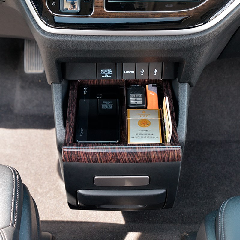 23款奥德赛锐混动版 2023艾力绅扶手箱中控收纳盒多功能储物改装