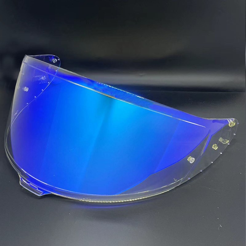 适用SHOEI镜片Z7 X14 Z8 X15头盔镜片极光日夜通用强遮光电镀风镜