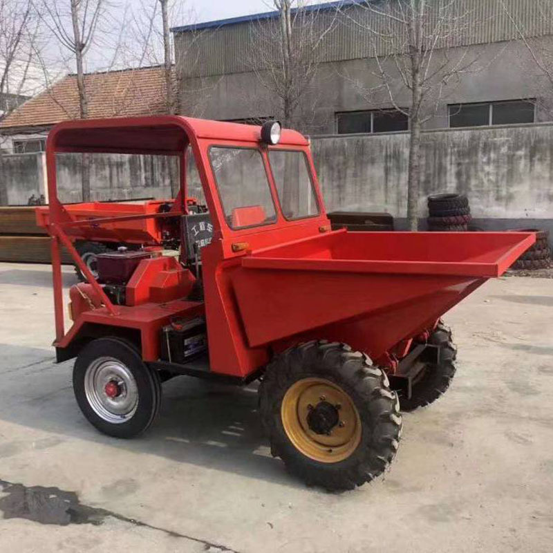 外贸出口翻斗车 液压前卸式翻斗车 FC-20四轮翻斗车