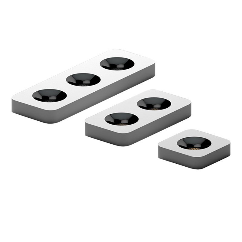 极简超薄明装射灯免吊顶四头无主灯客厅斗胆吸顶防眩护眼筒灯led