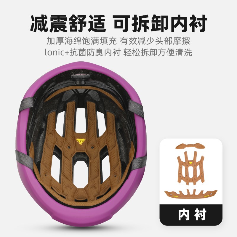 塔斯队长骑行头盔女款公路车自行车破风气动一体成型山地车安全帽