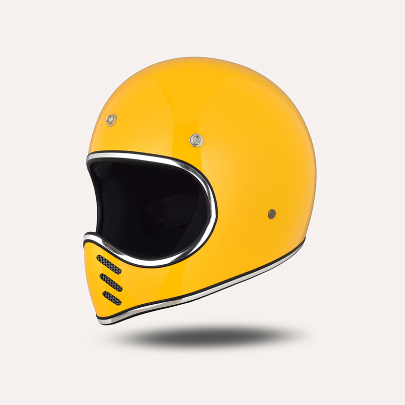 汤普森  复古全盔MOTO3款式 玻璃纤维材质非机车安全帽