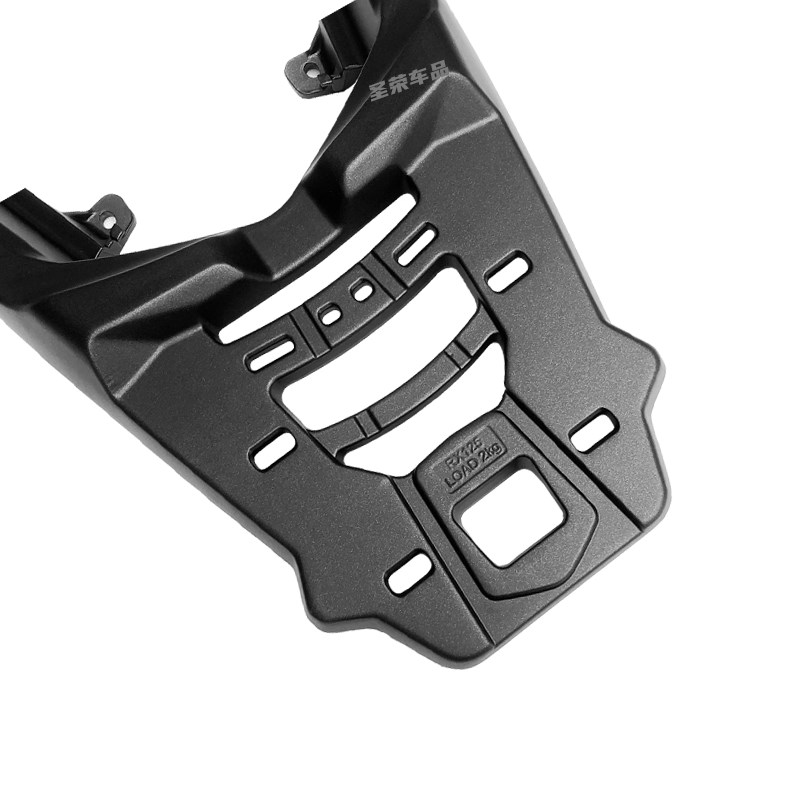 适用新大洲本田裂行RX125-37后货尾架铝合金尾箱备箱支架改装配件