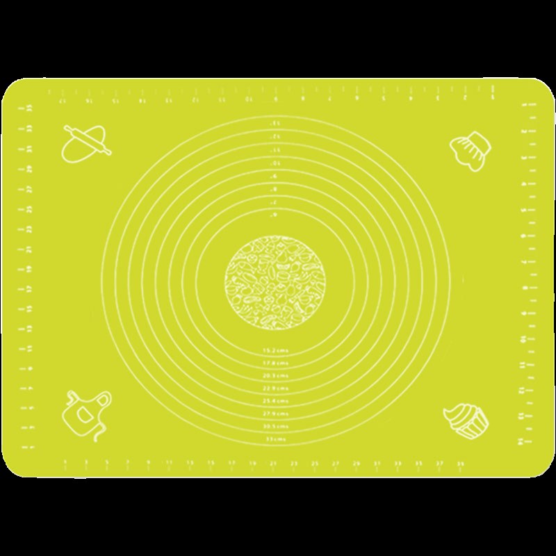 硅胶垫揉面垫家用和面板厨房食品级耐高温擀面垫子和面垫硅胶面板